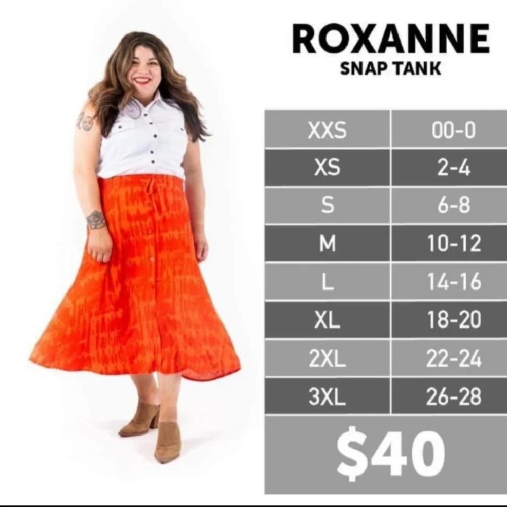LuLaRoe Roxanne Tank Top - Picture 4 of 4